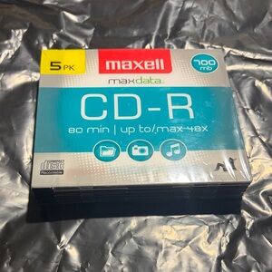 CD-R 5 Pack - 80 min